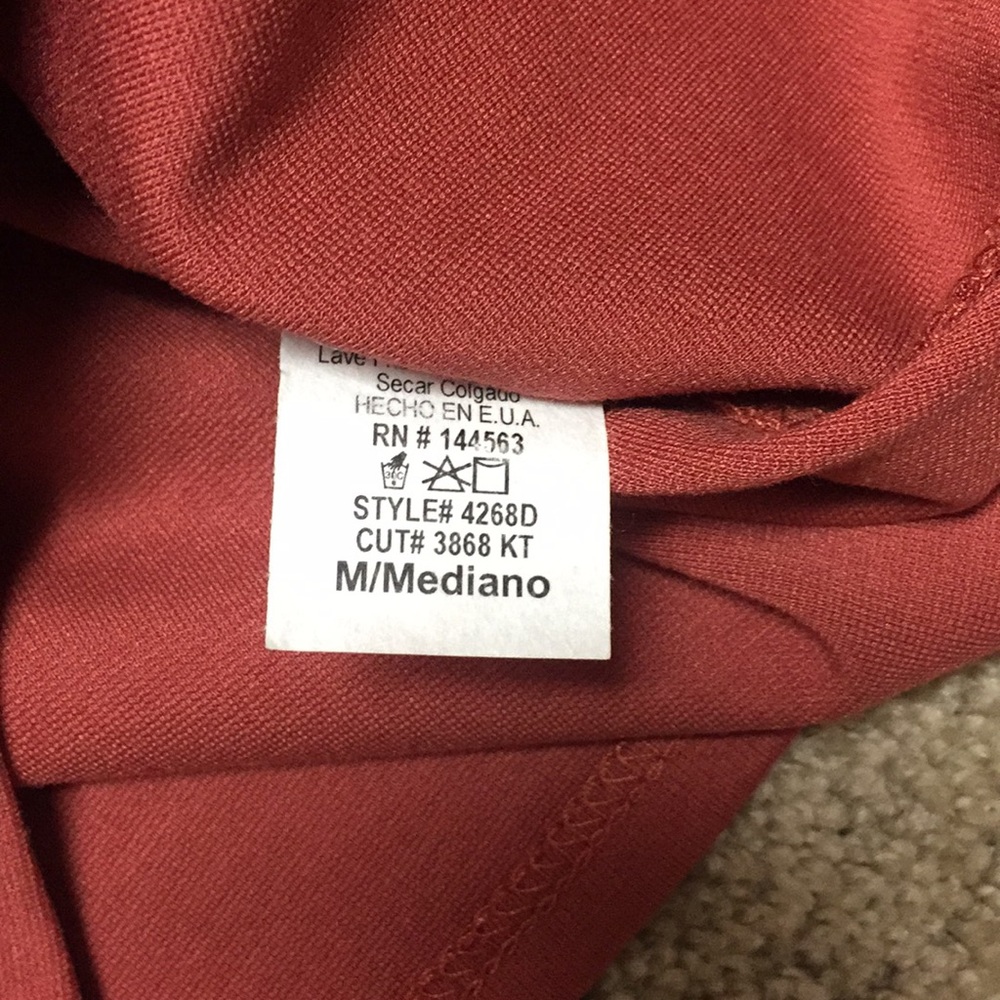 Marsala Bar Bell Midi Dress - Picture 6 of 6